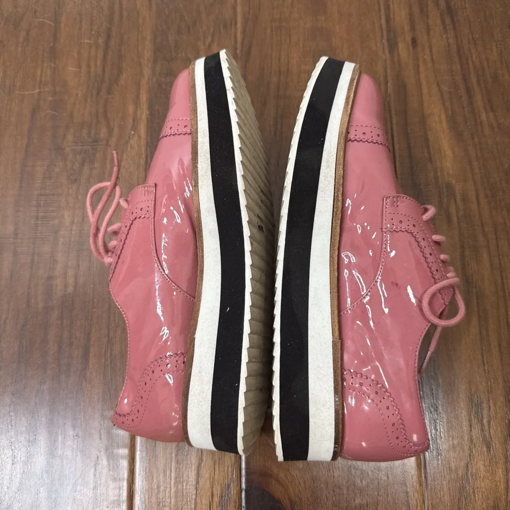 HALOGEN Atlantic-Pacific Platform Gabriela‎ Patent Oxford Chunky Academia 7.5